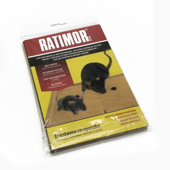 Ratimor lepljivi karton za miševe