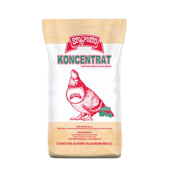 100% Pigeon smeša za golubove 10kg