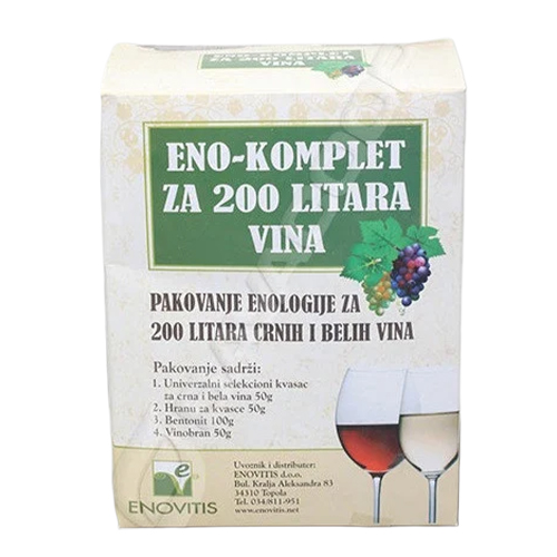 Enološki komplet za 200l vina