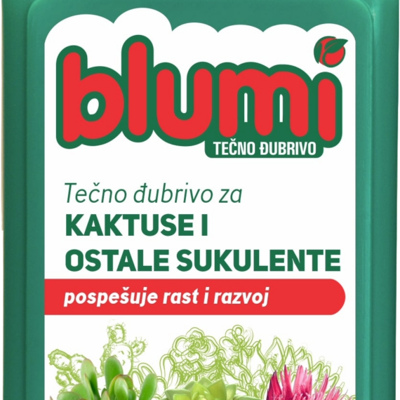Blumi tečno đubrivo za kaktuse i sukulente 0.5 l